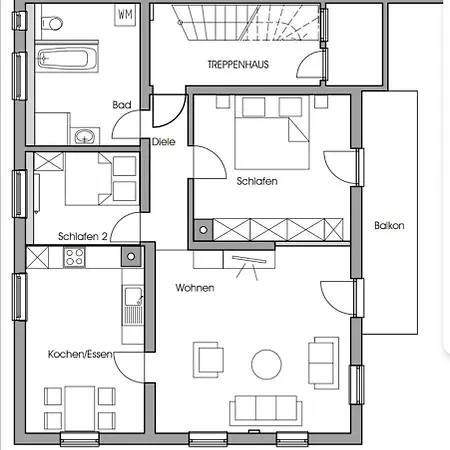 S'vogelhues Apartment *